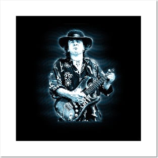 Stevie Ray Vaughan Forever Pay Tribute to the Blues-Rock Legend with a Classic Music-Inspired Tee Posters and Art